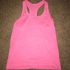 Pink LuluLemon Tank Top size 4